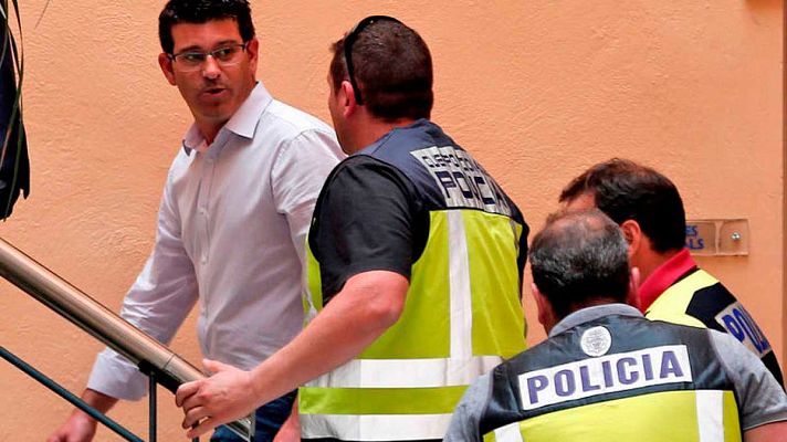 Telediario 1 - Detienen al presidente de la Diputación de Valencia por presunta corrupción