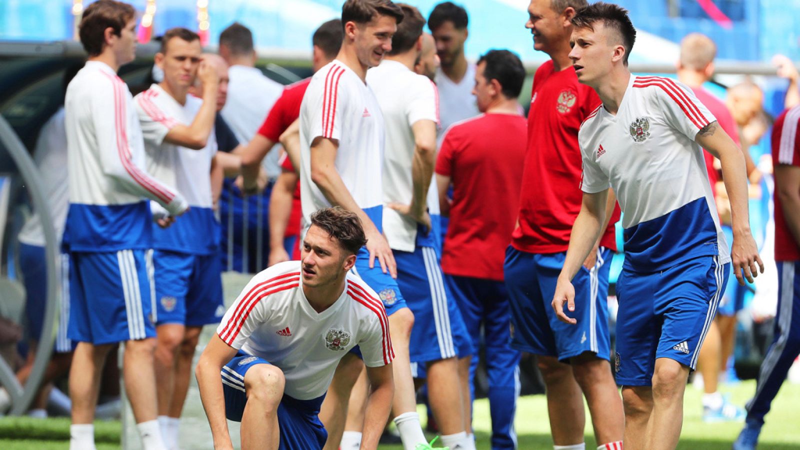 Rusia prepara el partido ante España | Ver