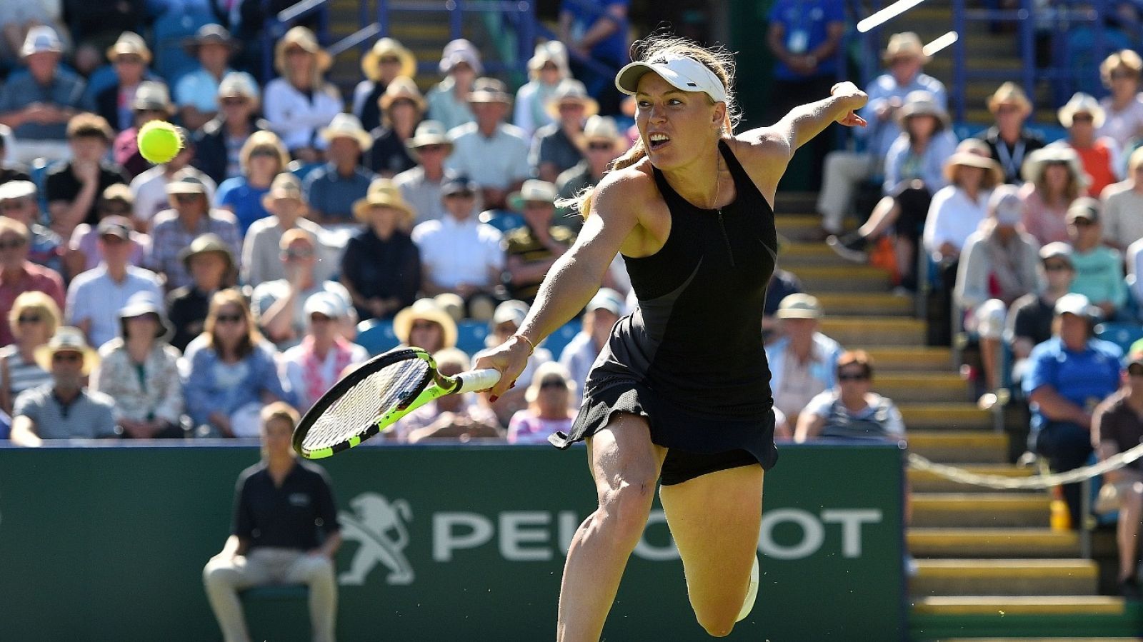 Tenis - WTA Torneo Eastbourne (Inglaterra): C. Wozniacki - J. Konta - ver ahora