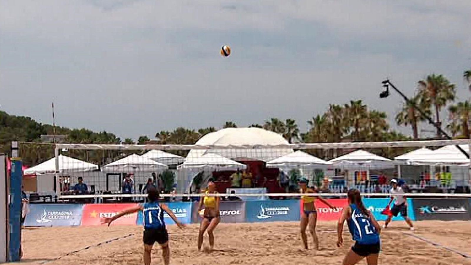 Juegos Mediterráneos 2018 - Voley Playa Femenino: España - Argelia - ver ahora