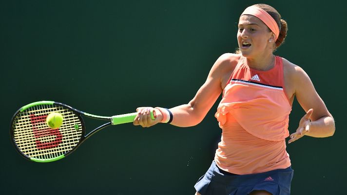 Tenis - WTA Eastbourne 1/4 Final: J. Ostapenko - A. Radwanska
