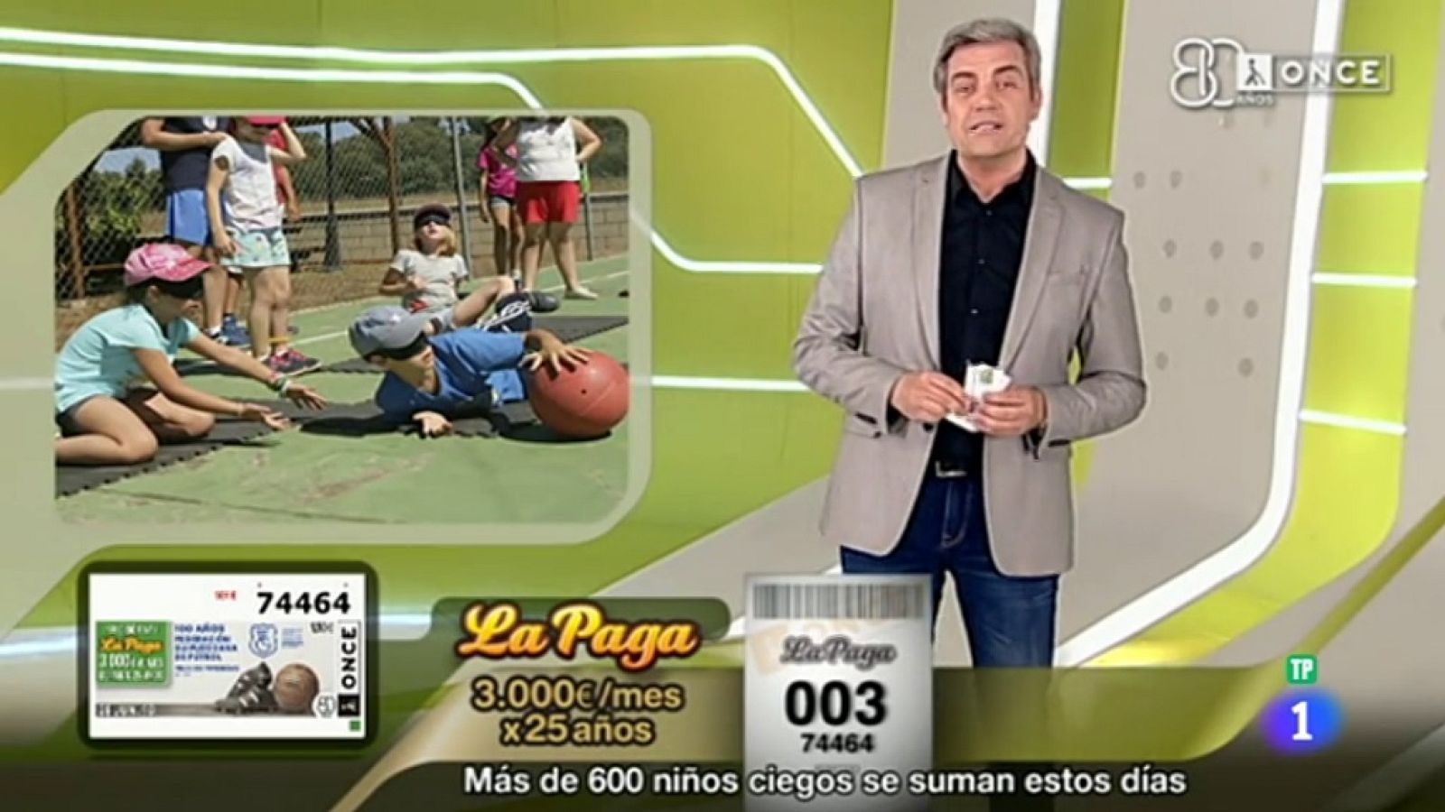 Sorteo ONCE - 28/06/18 - ver ahora