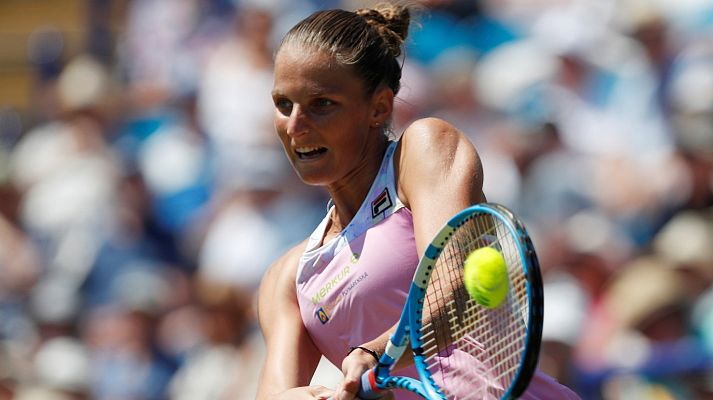 Tenis - WTA Eastbourne 1/4 Final: A. Sabalenka - K. Pliskova