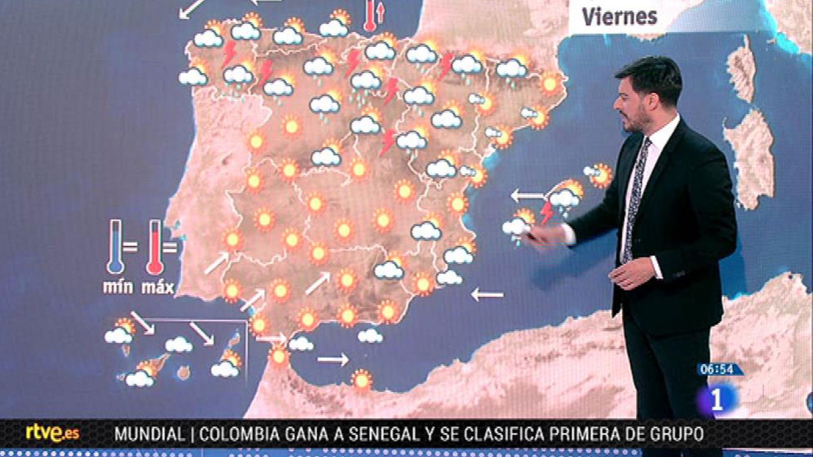 Chubascos con tormentas en el norte peninsular y Pirineos - El tiempo | Ver