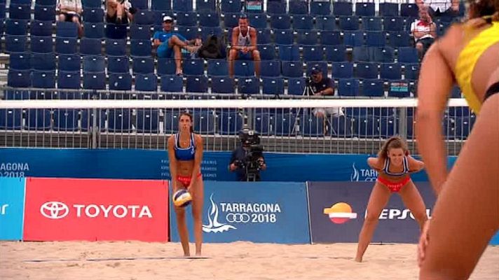  - Juegos Mediterráneos 2018 - Voley Playa Femenino: España - Serbia
