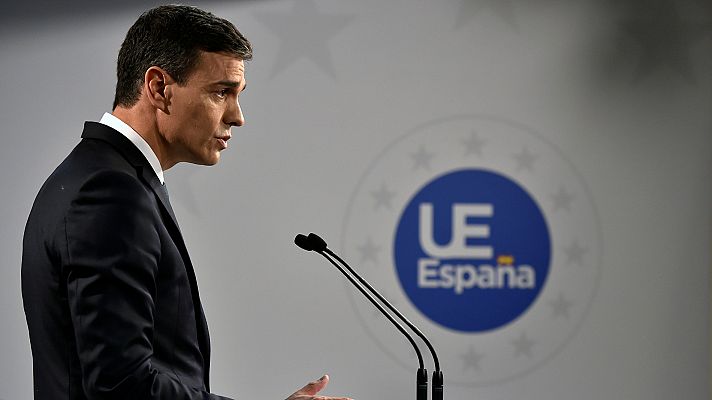 Informativo 24h - Sánchez: "Alemania se ha comprometido a prestar apoyo financiero y material a España como frontera exterior de la UE"