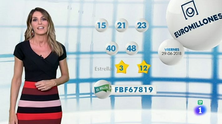 Loterías - Bonoloto + EuroMillones - 29/06/18