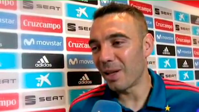 Iago Aspas suea con ser protagonista en la 'Roja'