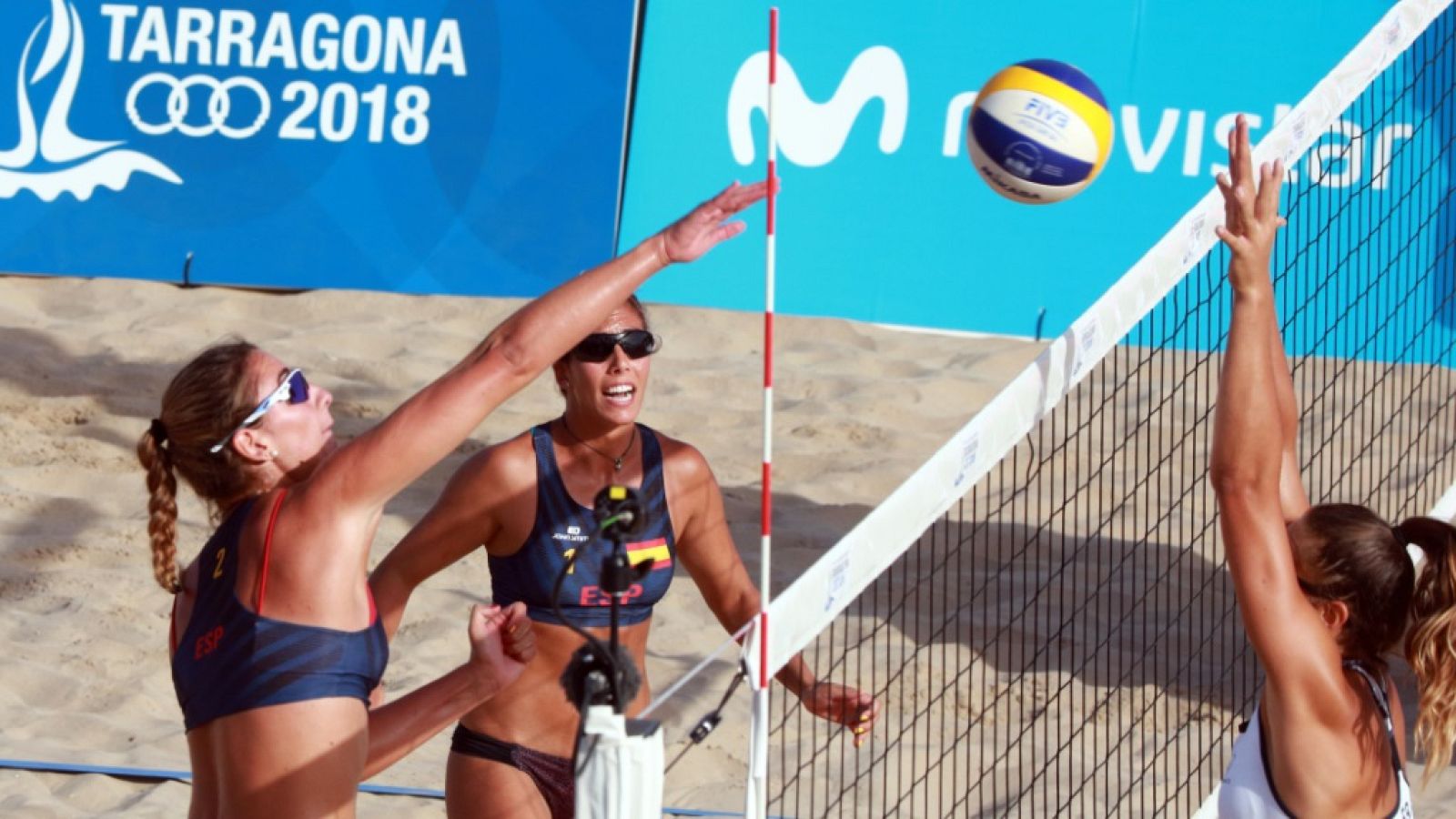 Juegos Mediterráneos 2018 - Voley Playa Final Femenina: España - Francia - ver ahora
