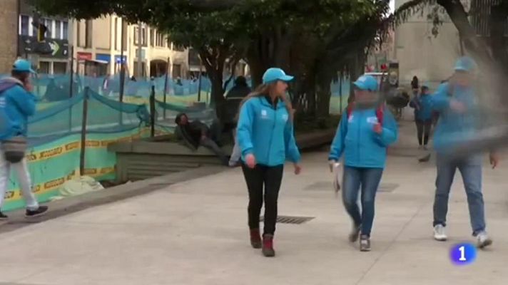 Telediario 1 - Crece en Colombia el número de personas que vive en la calle