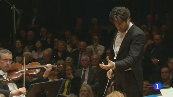 Telediario 1 - Strauss, Stravinsky o Beethoven han sido los protagonistas en el Auditorio Nacional
