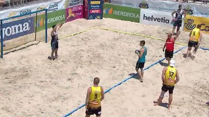 Balonmano - Balonmano Playa - Arena Handball Tour 2 Final Masculina: Rayito Salinero-Ciudad de Málaga