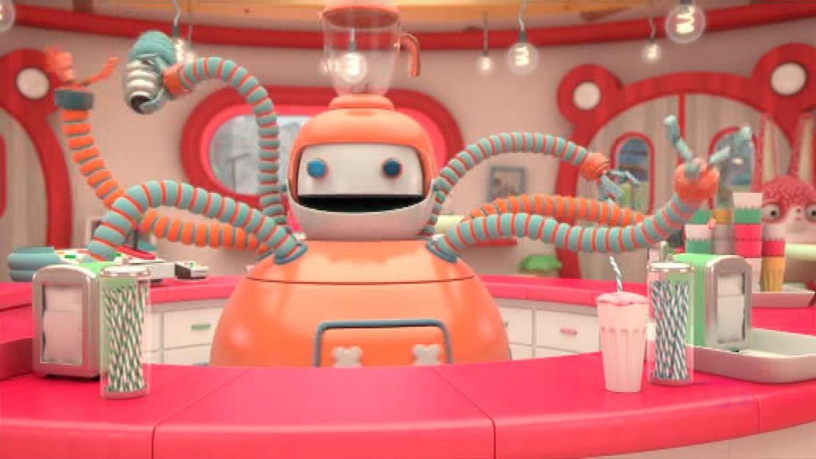 Robot sediento - Messy va a Okido | Ver