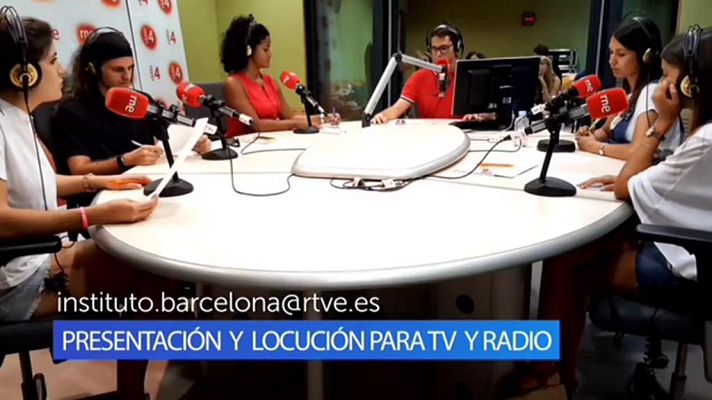 RTVE Instituto - Curso de locución y presentación de TV y radio en el IRTVE, este mes de julio