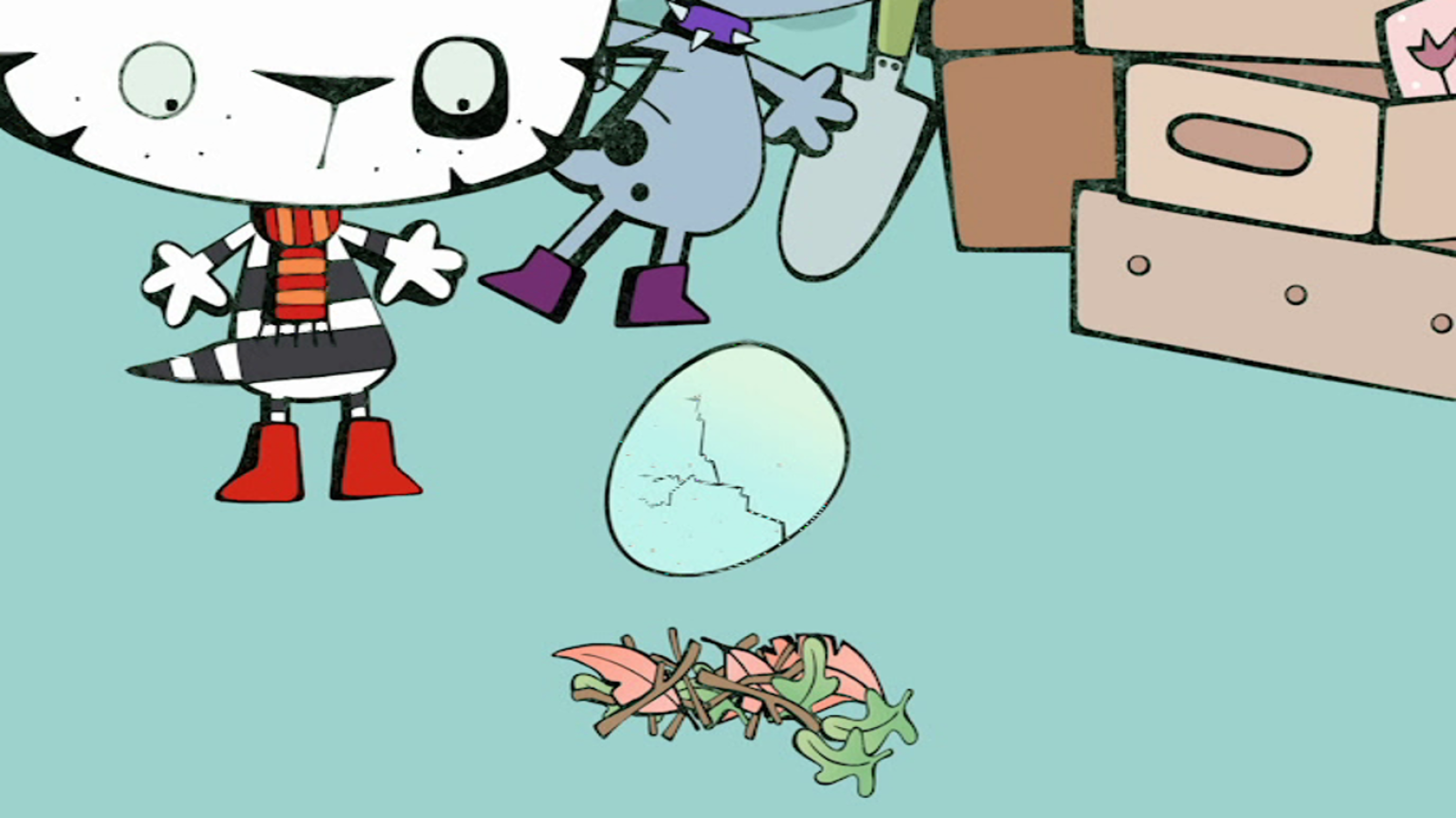 Huevo - Wussywat el gato patoso | Ver