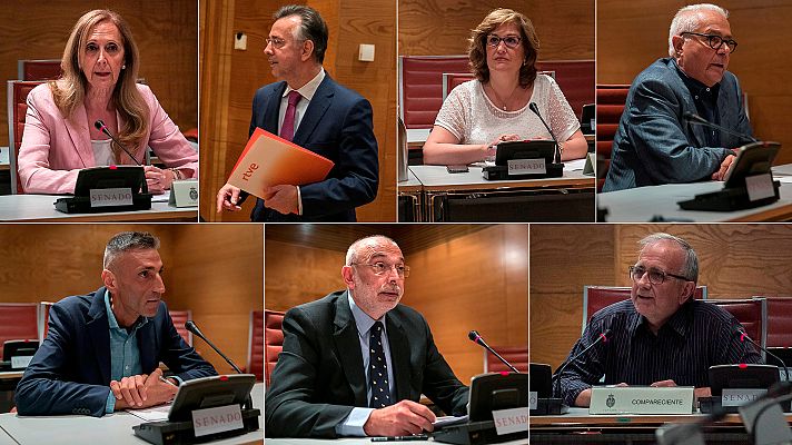 Telediario 1 - El Senado no logra una mayoría suficiente para renovar la dirección de RTVE