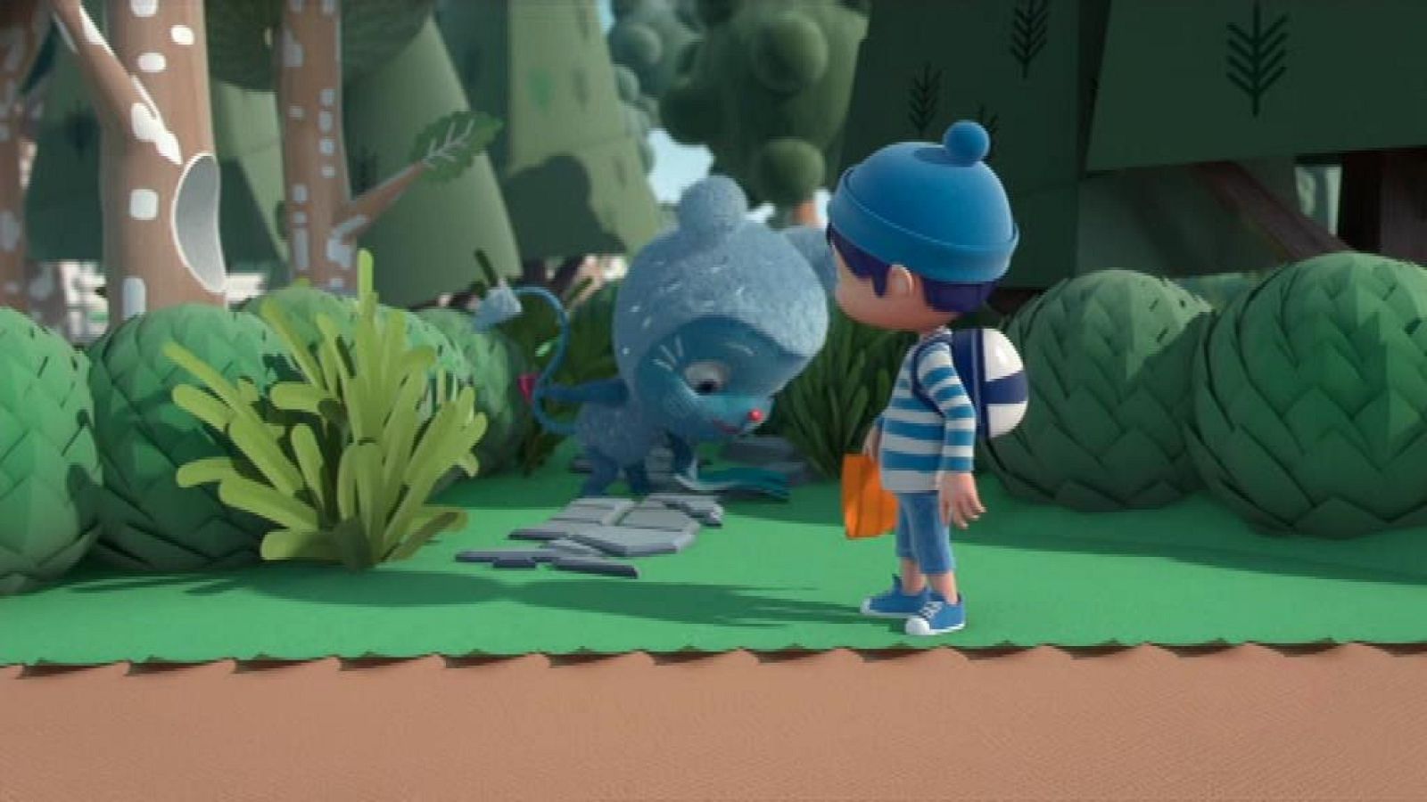 Caza de papel - Messy va a Okido | Ver