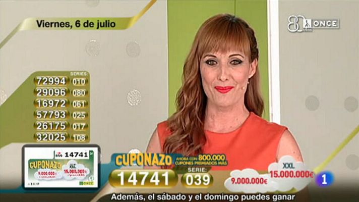 Sorteos ONCE - Sorteo ONCE - 06/07/18