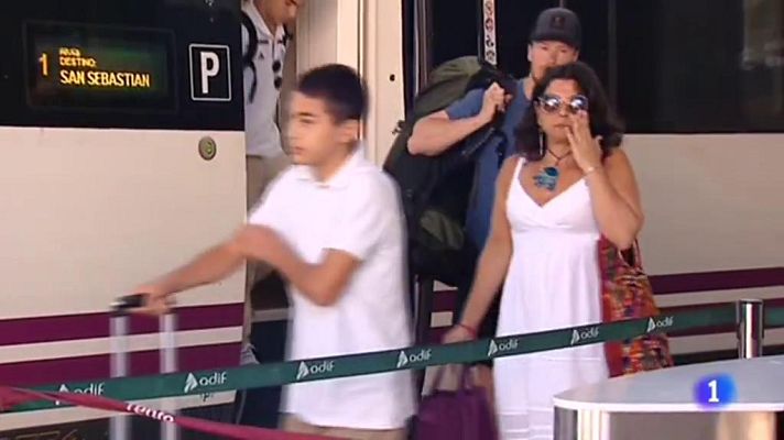 San Fermín - El casco viejo de Pamplona, abarrotado en Sanfermines