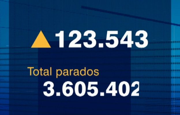  - 123.000 más parados