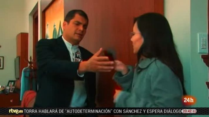 La tarde en 24h - La justicia ecuatoriana pide la detención y extradición del expresidente  Rafael Correa