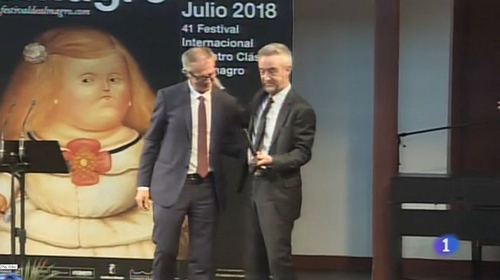 OI2 - Almagro 2018:Carlos Hipólito Premio Corral de Comedias