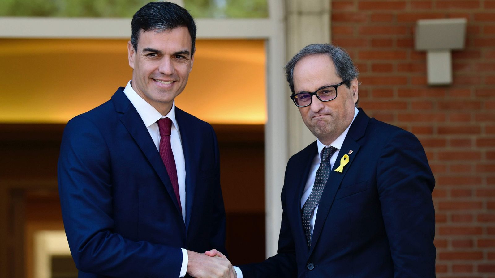 Torra a Sánchez "Cualquier solución política pasa por el derecho de autodeterminación"