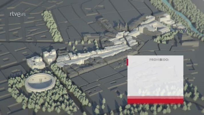 San Fermín - Encierro virtual - La seguridad en los encierros, en 3D