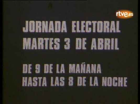 Fue noticia en el Archivo de RTVE - Jornada electoral 1979