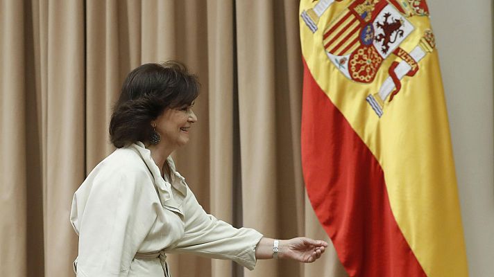 Telediario 1 - El Gobierno propone vincular los delitos sexuales a la falta de consentimiento expreso