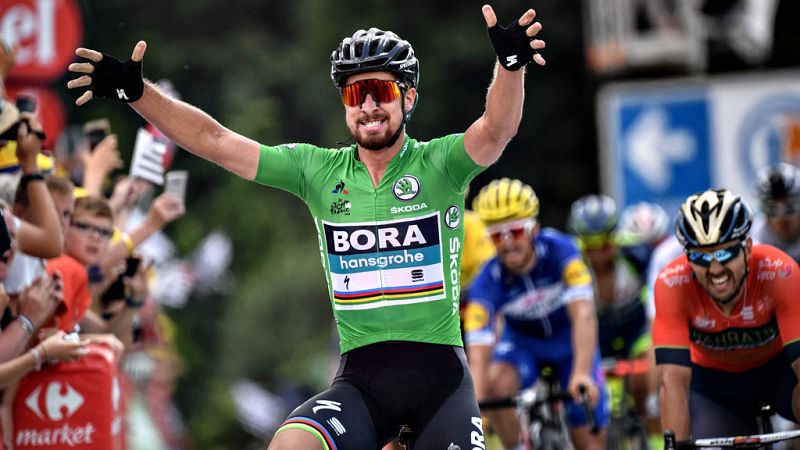 El eslovaco Peter Sagan (Bora) se impuso este miércoles en la quinta etapa del Tour de Francia, disputada entre Lorient y Quimper sobre 204,5 kilómetros y tras la que el belga Greg Van Avermaet (BMC) retuvo el jersey de líder.