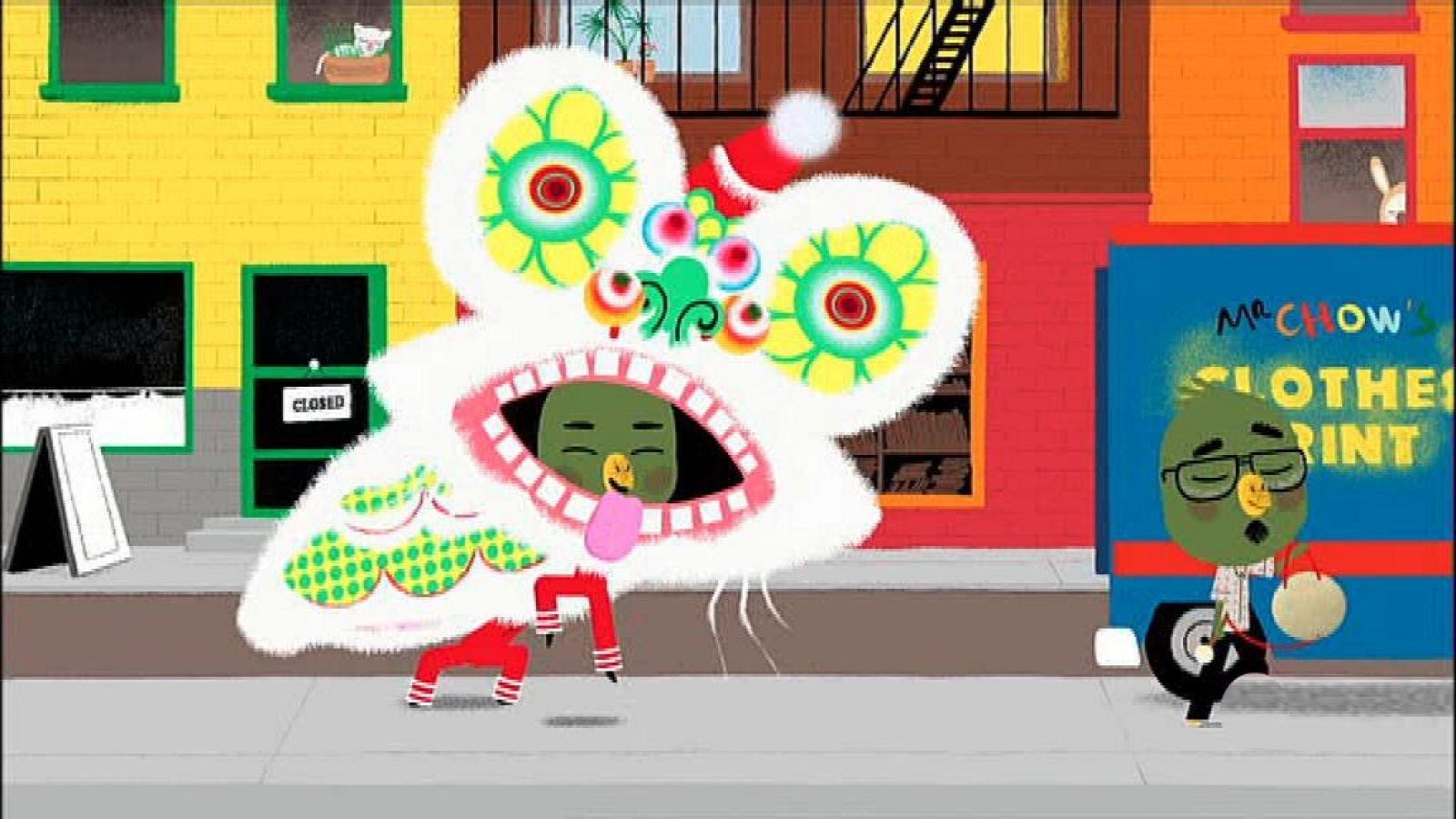 Un dragón en patines - Mouk | Ver