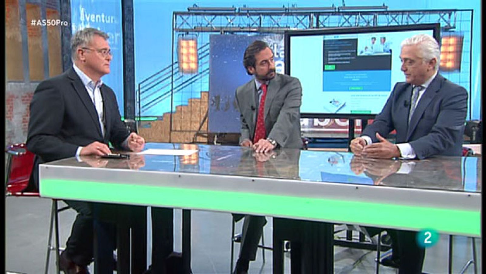 La Aventura del Saber. TVE. Taller de empresa. Entrevista a Carlos Molina, Director General de 50 Pro.