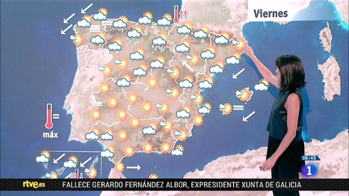 El tiempo - Una docena de provincias estarán en riesgo por lluvias, tormentas y altas temperaturas de hasta 35 grados