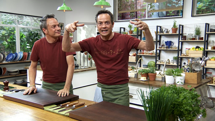 Torres en la cocina - Jurel guisado y gofre de cerezas