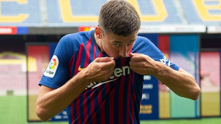Telediario 1 - El Barça presenta a Lenglet