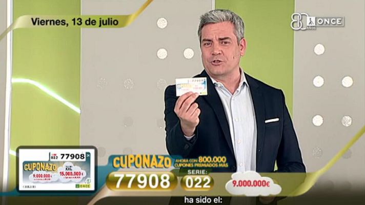 Sorteos ONCE - Sorteo ONCE - 13/07/18