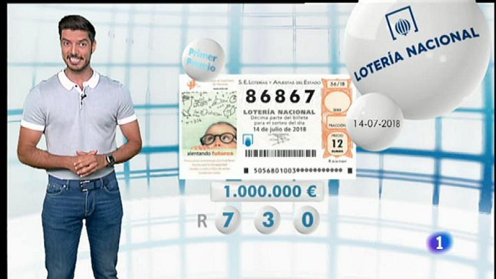 Loterías - Lotería Nacional - 14/07/18