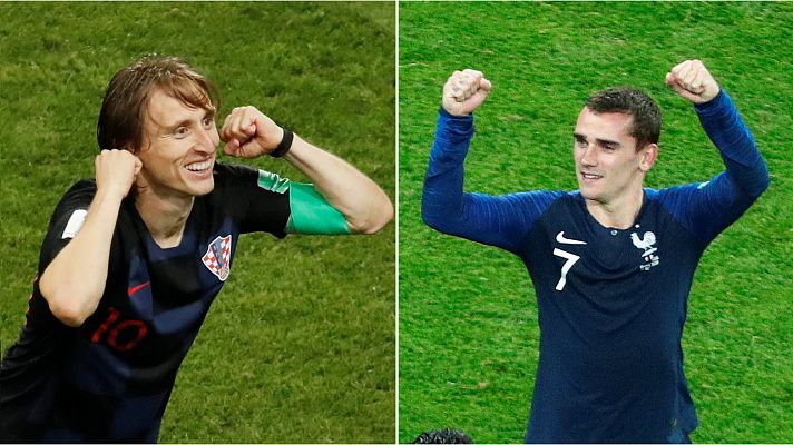 Telediario 1 - Mundial 2018 | Croacia ante Francia, una final de David contra Goliat