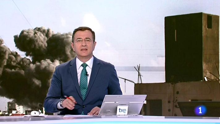 Telediario 1 - En los bombardeos sobre la Franja de Gaza han muerto dos menores de 15 y 16 años