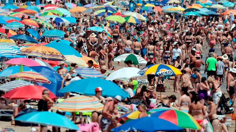 Temperaturas significativamente altas en el valle del Ebro y área mediterránea