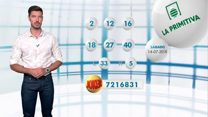 Loterías - Bonoloto+Primitiva - 14/07/18
