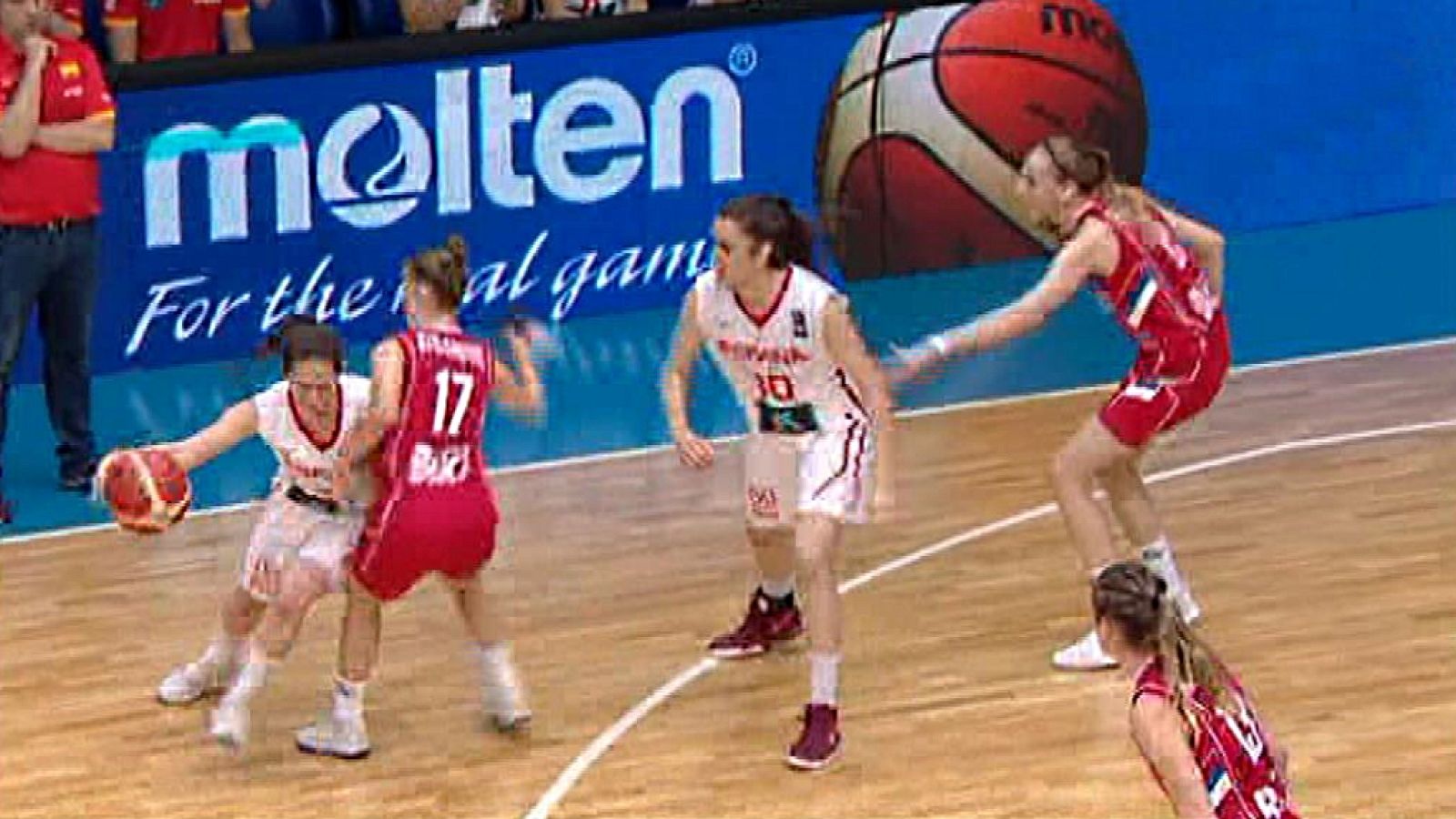 Baloncesto - Final del Campeonato de Europa Femenino Sub-20: España-Sebia