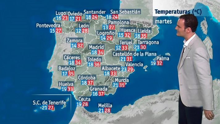 L'informatiu - Comunitat Valenciana - El tiempo en la Comunidad Valenciana - 16/07/18