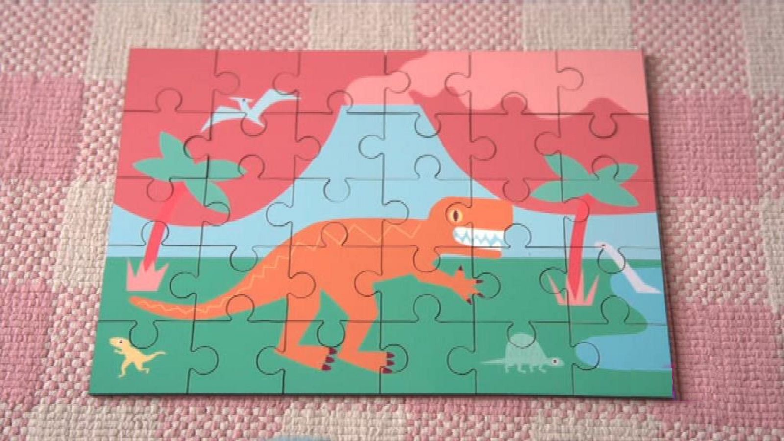 Puzzle de fósil - Messy va a Okido | Ver