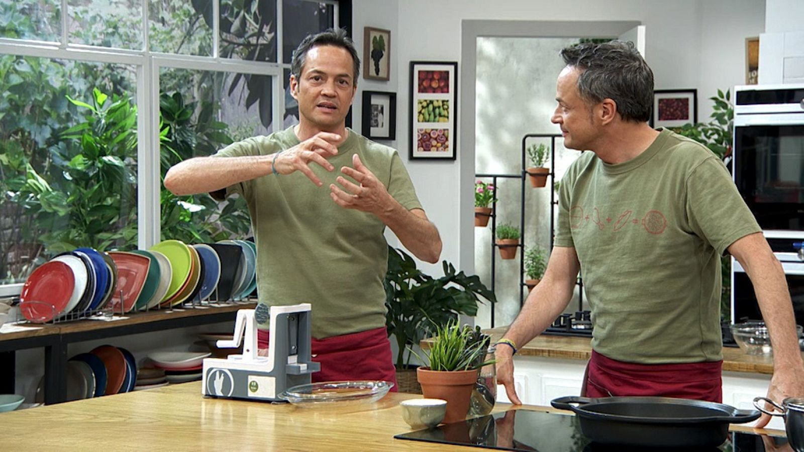 Torres en la cocina - Sepia con calabacín y tarta de mango - ver ahora