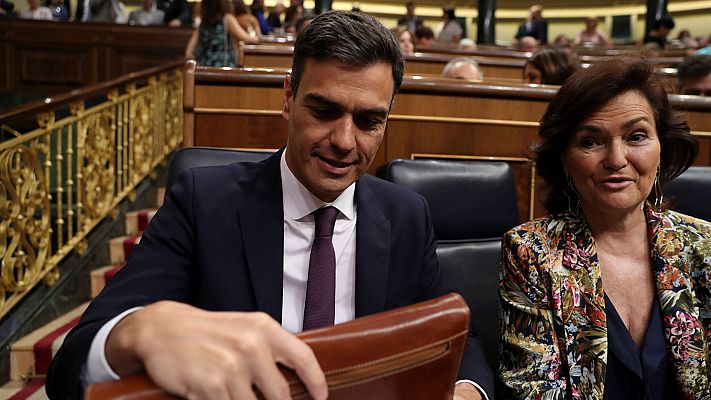 Telediario 1 - Sánchez anuncia que el Gobierno prohibirá nuevas amnistías fiscales pero renuncia a hacer pública la lista de los acogidos a la última