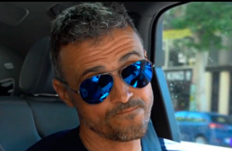 Luis Enrique está en Madrid para ser presentado como nuevo seleccionador
