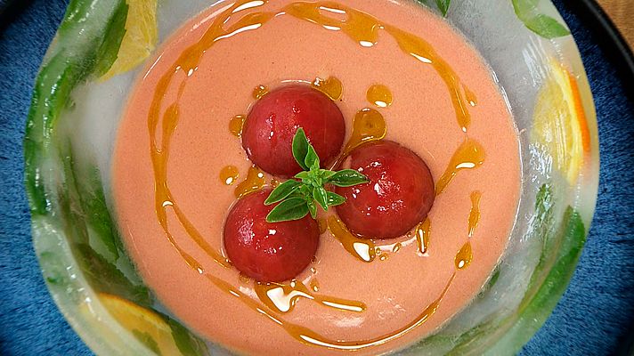 RTVE Cocina - Gazpacho de cerezas