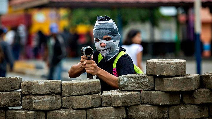 Telediario 1 - Ortega lanza una ofensiva contra la principal ciudad opositora de Nicaragua